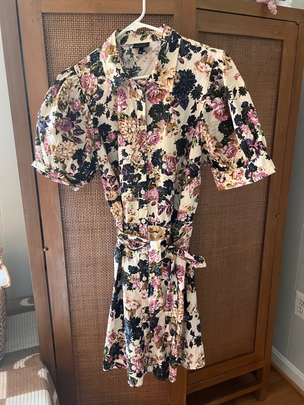 Who What Wear for 🎯 Floral 🌺 puff sleeve minidress